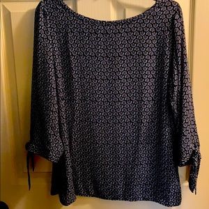 3/4 length sleeve blouse